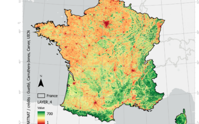 CartNat : Une Cartographie du gradient de naturalité potentielle de France métropolitaine